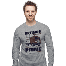 Load image into Gallery viewer, Daily_Deal_Shirts Long Sleeve Shirts, Unisex / Small / Sports Grey Optimus Garage
