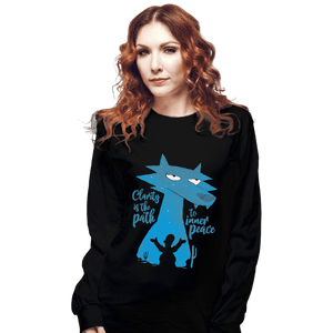 Secret_Shirts Long Sleeve Shirts, Unisex / Small / Black Space Coyote Secret Sale