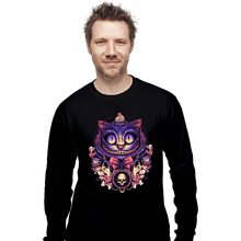 Load image into Gallery viewer, Daily_Deal_Shirts Long Sleeve Shirts, Unisex / Small / Black The Mysterious Smile
