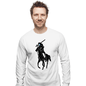 Shirts Long Sleeve Shirts, Unisex / Small / White Polo William Wallace