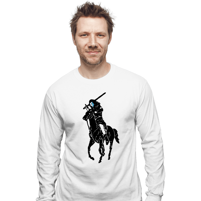 Shirts Long Sleeve Shirts, Unisex / Small / White Polo William Wallace