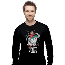 Load image into Gallery viewer, Secret_Shirts Long Sleeve Shirts, Unisex / Small / Black The Spirit Story
