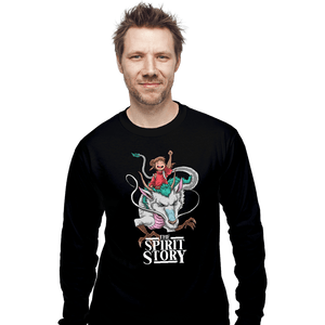 Secret_Shirts Long Sleeve Shirts, Unisex / Small / Black The Spirit Story
