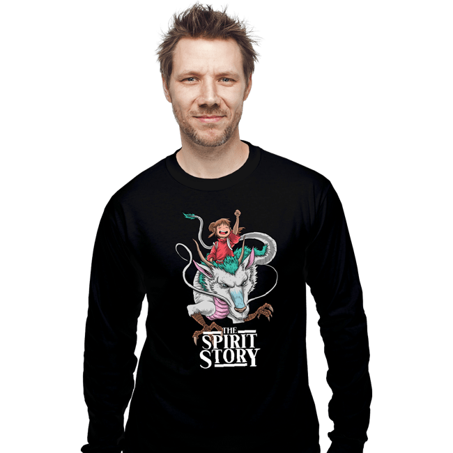 Secret_Shirts Long Sleeve Shirts, Unisex / Small / Black The Spirit Story