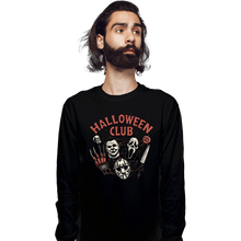 Load image into Gallery viewer, Secret_Shirts Long Sleeve Shirts, Unisex / Small / Black Halloween Club
