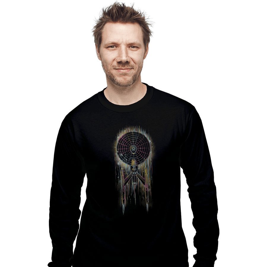 Shirts Long Sleeve Shirts, Unisex / Small / Black Neon Boldly