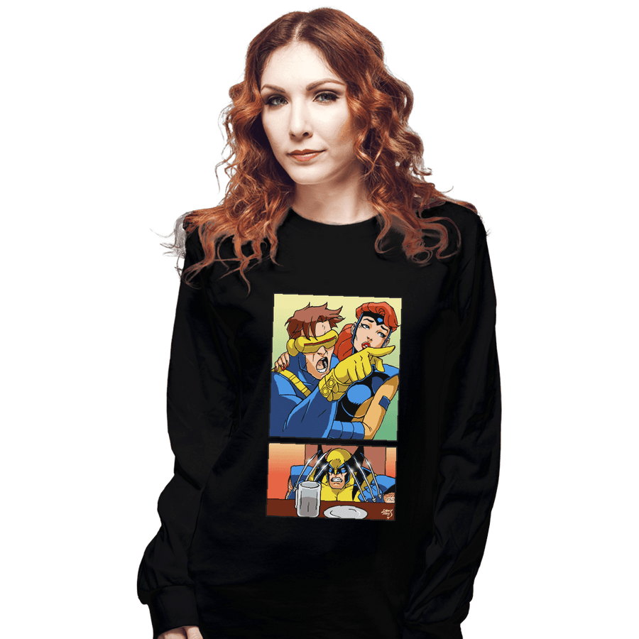 Shirts Long Sleeve Shirts, Unisex / Small / Black Mutant Yelling
