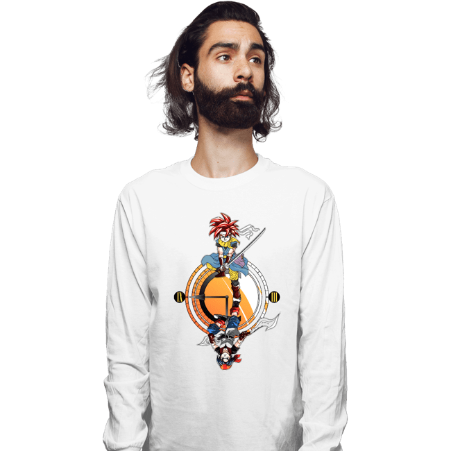 Daily_Deal_Shirts Long Sleeve Shirts, Unisex / Small / White Cross Dimension