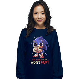 Secret_Shirts Long Sleeve Shirts, Unisex / Small / Navy One More Cup