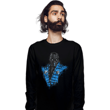 Load image into Gallery viewer, Shirts Long Sleeve Shirts, Unisex / Small / Black Mortal Ice
