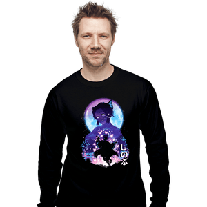 Daily_Deal_Shirts Long Sleeve Shirts, Unisex / Small / Black Demon Shinobu