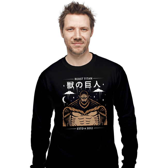 Shirts Long Sleeve Shirts, Unisex / Small / Black Zeke's Titan