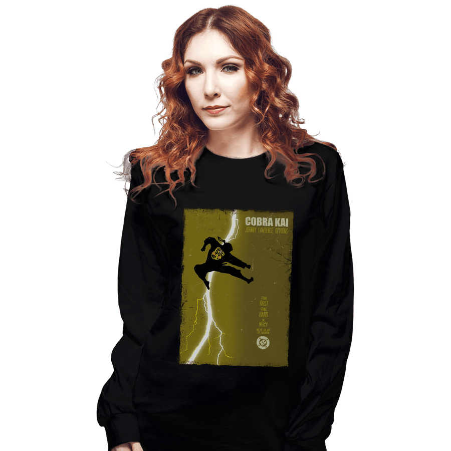 Shirts Long Sleeve Shirts, Unisex / Small / Black Cobra Kai Returns