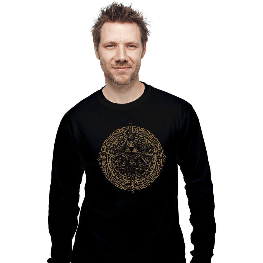 Shirts Long Sleeve Shirts, Unisex / Small / Black Inca Forces