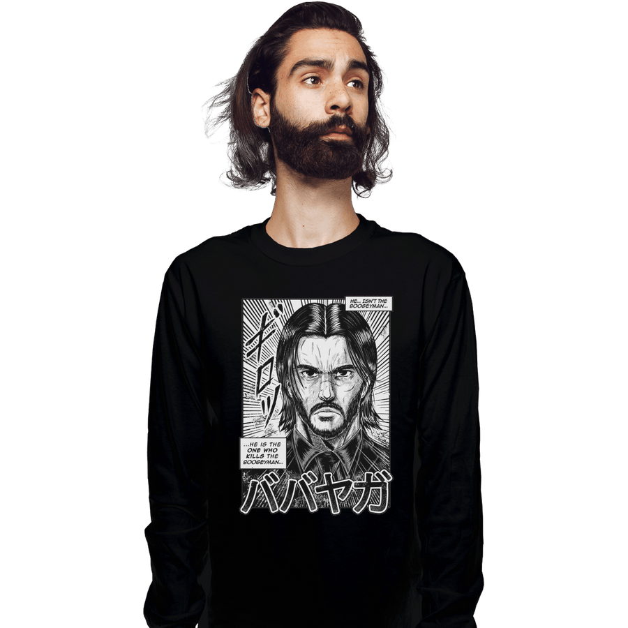 Shirts Long Sleeve Shirts, Unisex / Small / Black Babayaga