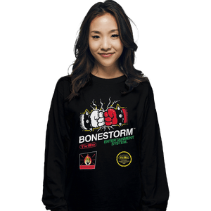 Secret_Shirts Long Sleeve Shirts, Unisex / Small / Black Buy Me Bonestorm