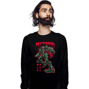 Daily_Deal_Shirts Long Sleeve Shirts, Unisex / Small / Black Dread Metal