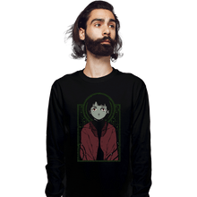 Load image into Gallery viewer, Secret_Shirts Long Sleeve Shirts, Unisex / Small / Black Serial Experiment
