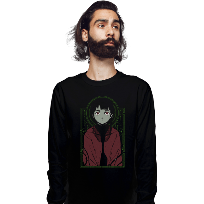 Secret_Shirts Long Sleeve Shirts, Unisex / Small / Black Serial Experiment