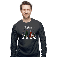 Load image into Gallery viewer, Daily_Deal_Shirts Long Sleeve Shirts, Unisex / Small / Charcoal The Vampires Road
