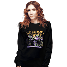 Load image into Gallery viewer, Daily_Deal_Shirts Long Sleeve Shirts, Unisex / Small / Black Queens Of Wickedness
