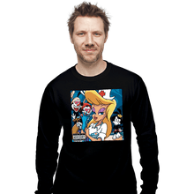 Load image into Gallery viewer, Secret_Shirts Long Sleeve Shirts, Unisex / Small / Black Hello Nurse 182
