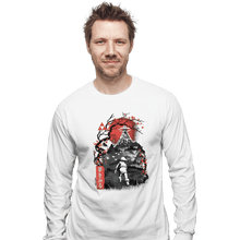 Load image into Gallery viewer, Daily_Deal_Shirts Long Sleeve Shirts, Unisex / Small / White Sumie Awakening
