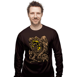 Daily_Deal_Shirts Long Sleeve Shirts, Unisex / Small / Dark Chocolate Muddman