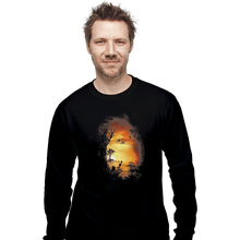 Load image into Gallery viewer, Shirts Long Sleeve Shirts, Unisex / Small / Black The Savannah King
