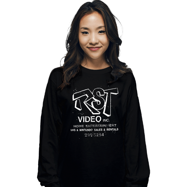 Secret_Shirts Long Sleeve Shirts, Unisex / Small / Black RST Video INC.