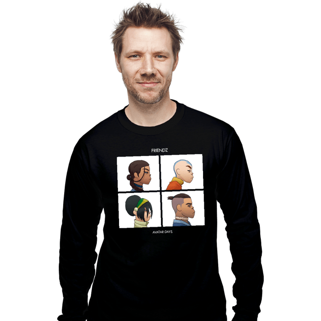 Daily_Deal_Shirts Long Sleeve Shirts, Unisex / Small / Black Avatar Days