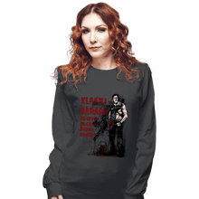 Load image into Gallery viewer, Daily_Deal_Shirts Long Sleeve Shirts, Unisex / Small / Charcoal NecronomiWall
