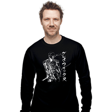 Load image into Gallery viewer, Daily_Deal_Shirts Long Sleeve Shirts, Unisex / Small / Black Gray Cyborg
