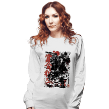 Load image into Gallery viewer, Daily_Deal_Shirts Long Sleeve Shirts, Unisex / Small / White Ronin Boba
