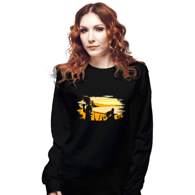 Shirts Long Sleeve Shirts, Unisex / Small / Black Soldier Champloo