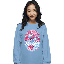 Load image into Gallery viewer, Shirts Long Sleeve Shirts, Unisex / Small / Powder Blue Made Of Love
