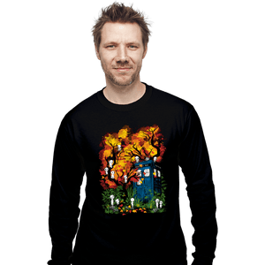 Secret_Shirts Long Sleeve Shirts, Unisex / Small / Black Doctor In The Forest