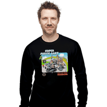Load image into Gallery viewer, Shirts Long Sleeve Shirts, Unisex / Small / Black Super Movie Kart
