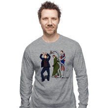 Load image into Gallery viewer, Shirts Long Sleeve Shirts, Unisex / Small / Sports Grey Spider Jealousy
