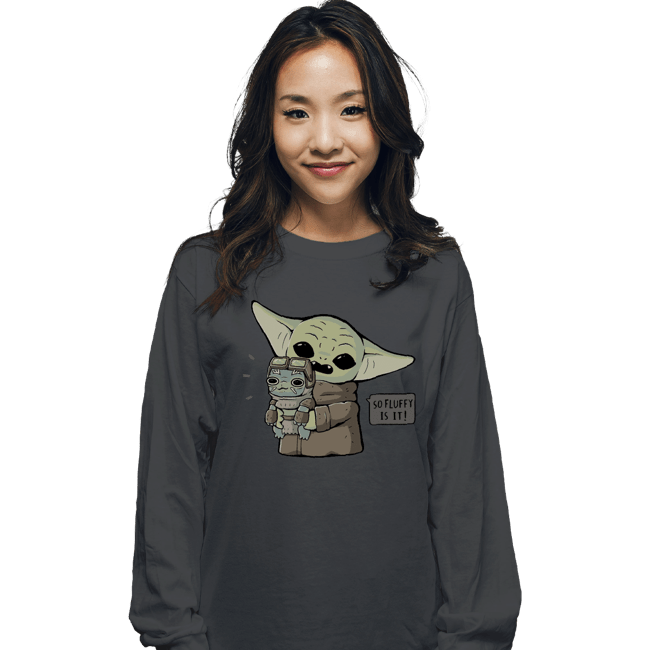 Daily_Deal_Shirts Long Sleeve Shirts, Unisex / Small / Charcoal Fluffy Anzellan