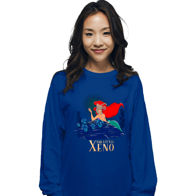 Daily_Deal_Shirts Long Sleeve Shirts, Unisex / Small / Royal Blue The Little Xeno
