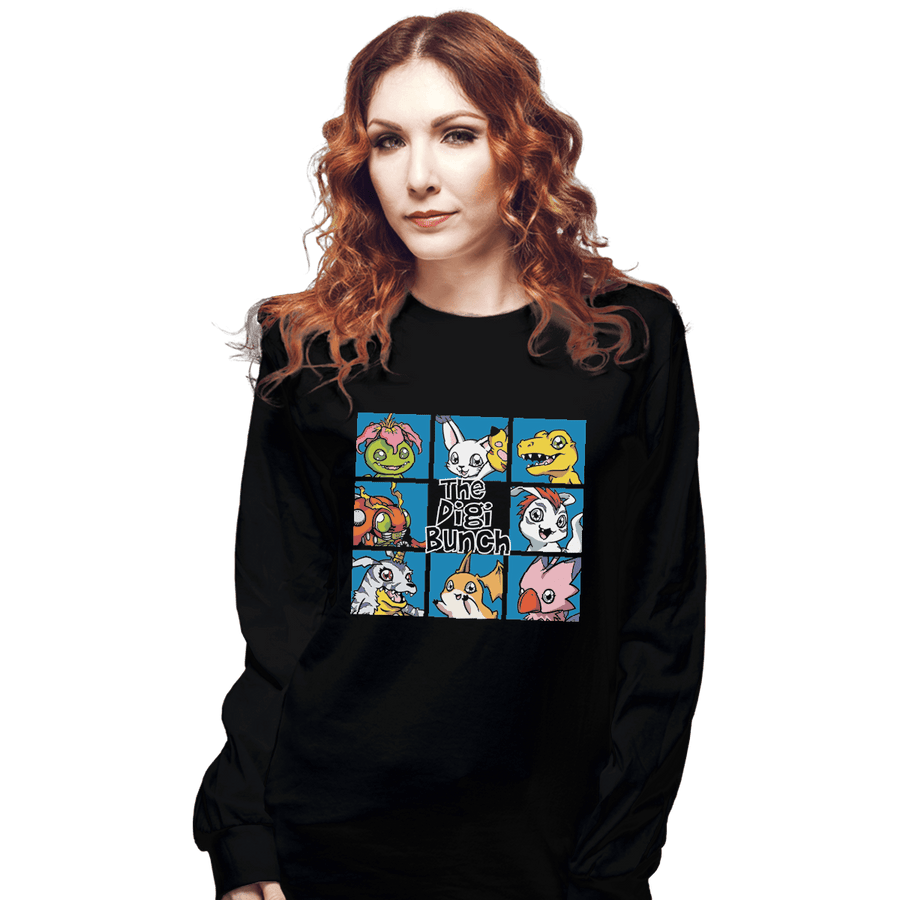 Shirts Long Sleeve Shirts, Unisex / Small / Black The Digi Bunch