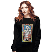 Load image into Gallery viewer, Shirts Long Sleeve Shirts, Unisex / Small / Black Skull Knight
