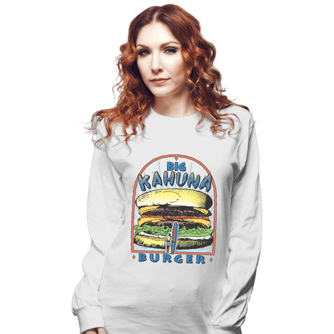 Secret_Shirts Long Sleeve Shirts, Unisex / Small / White Big Kahuna