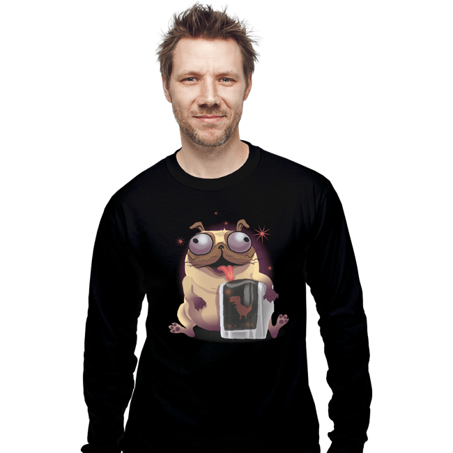 Daily_Deal_Shirts Long Sleeve Shirts, Unisex / Small / Black Error System Machine