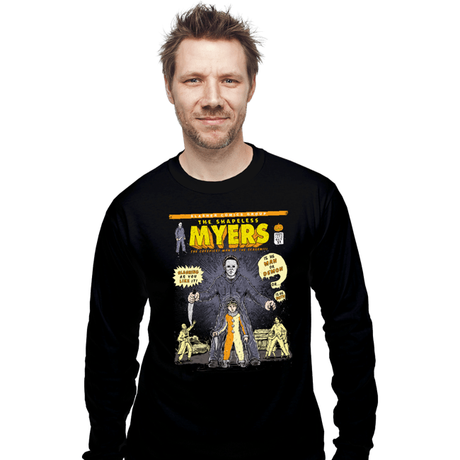 Secret_Shirts Long Sleeve Shirts, Unisex / Small / Black Shapeless Myers