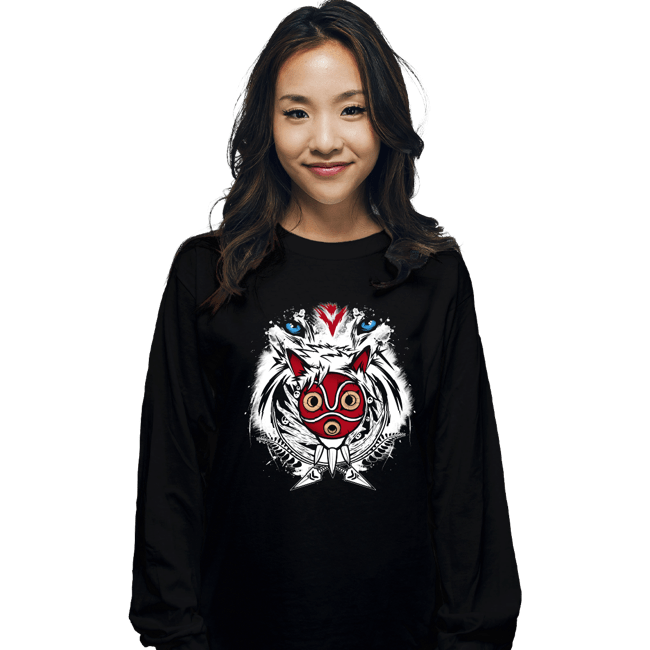 Secret_Shirts Long Sleeve Shirts, Unisex / Small / Black Forest Spirit