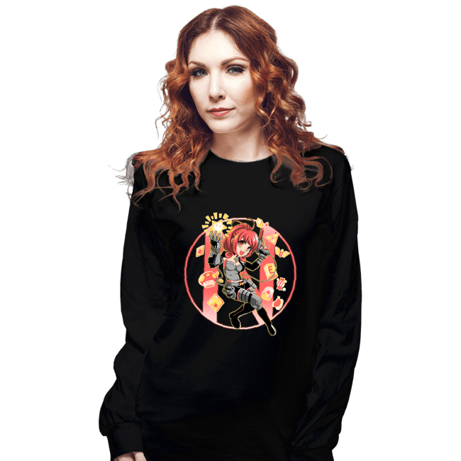 Shirts Long Sleeve Shirts, Unisex / Small / Black Nes-Chan