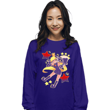 Load image into Gallery viewer, Daily_Deal_Shirts Long Sleeve Shirts, Unisex / Small / Violet Doppleganger
