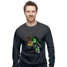 Load image into Gallery viewer, Daily_Deal_Shirts Long Sleeve Shirts, Unisex / Small / Charcoal Spidey Style
